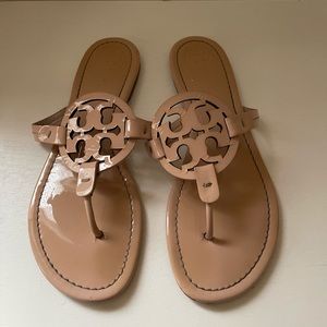 TORY BURCH Miller Patent Leather Sandals
